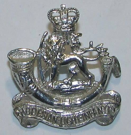 Rhodesia - RLI Cap Badge ( Adonised )