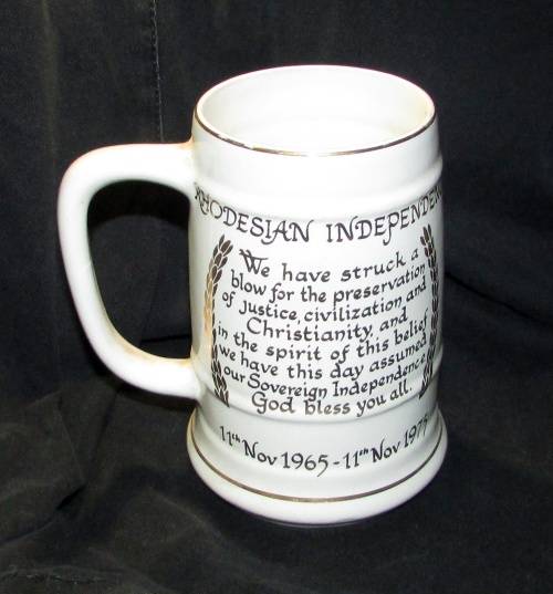 Rhodesia - Independance Beer Mug