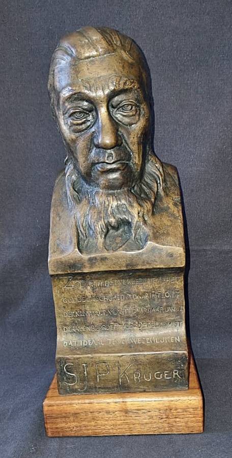 Stunning Anton van Wouw Bronze - Paul Kruger Bust