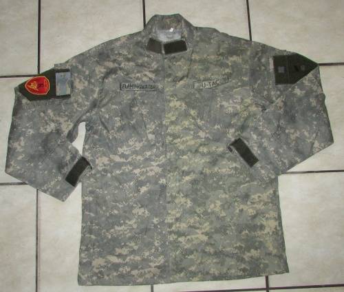 United States - BDU Battle Dress  - US MARINE Digital Camo Marpat Size Xl with Insignia