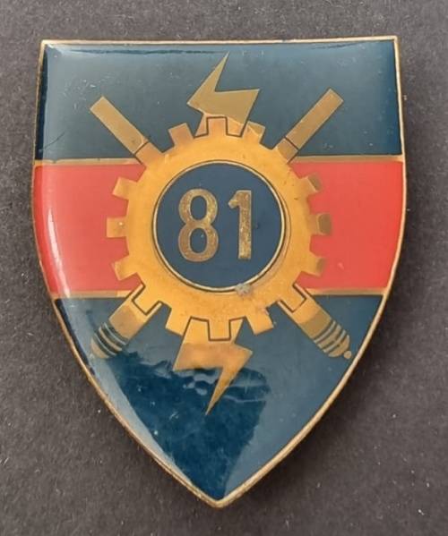 SADF - 81 Technical Stores Shoulder Flash