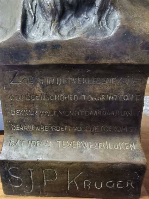 Stunning Anton van Wouw Bronze - Paul Kruger Bust
