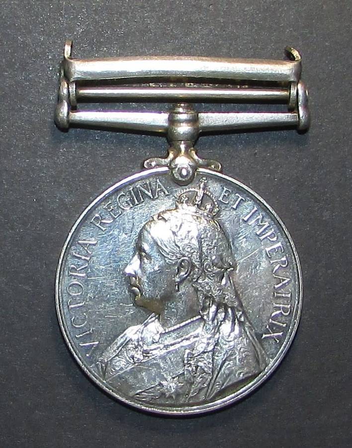 Full Size Queen South Africa (QSA) Medal:Mr.J Brennan Imp.Mil.RLY