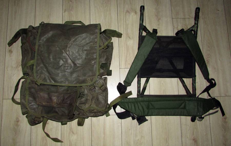 SADF - Special Forces (Recce) Backpack Customised with H-Frame