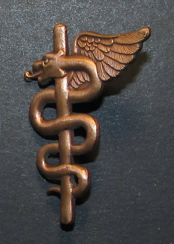 SADF - Medical Services Bronze Operational Medical Orderlys Breast Badge