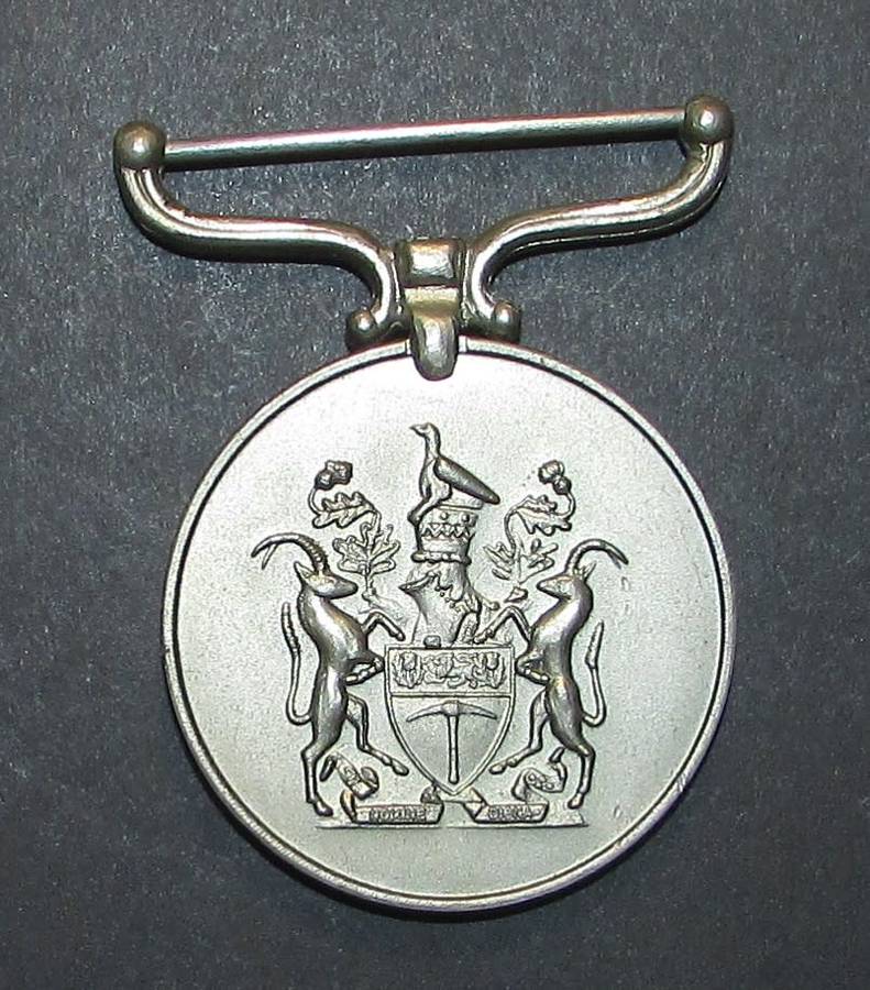 Rhodesia - Full Size General Service Medal :PR76532 RFN R.A.Lawson