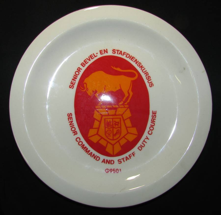 SADF - Senior Command Course Commemorative Plate