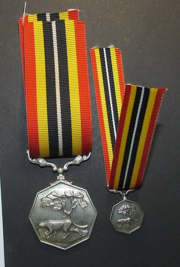 SADF - Full Size Southern Africa Medal with Miniature