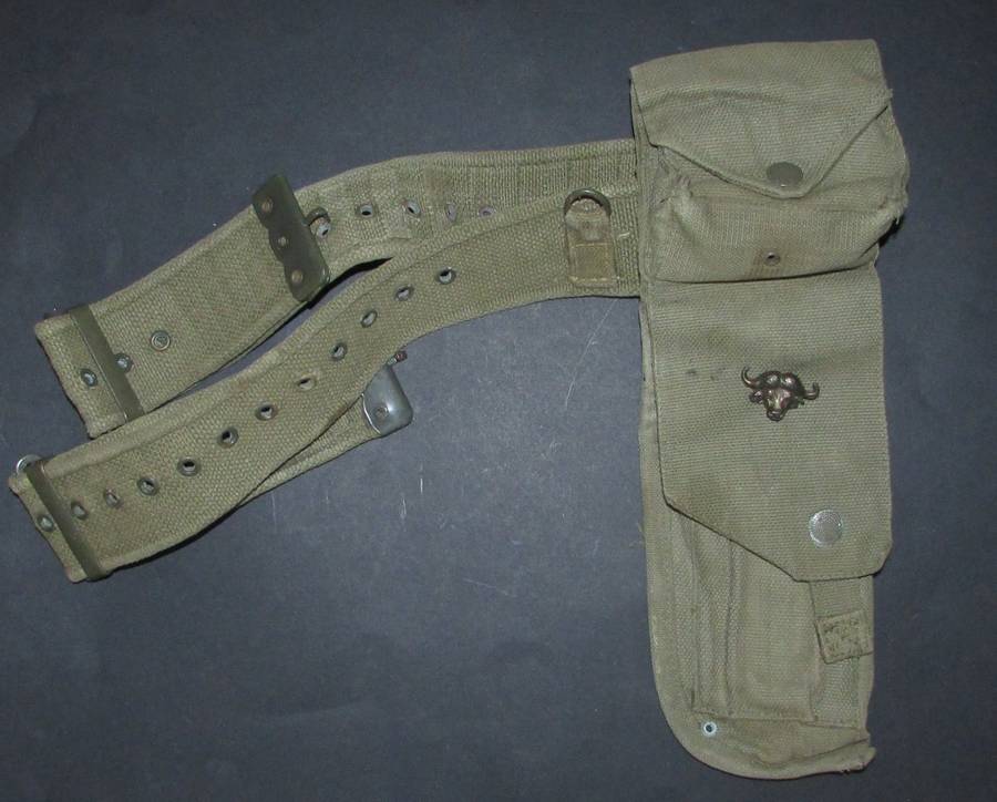 SADF - Webbing Belt and Holster
