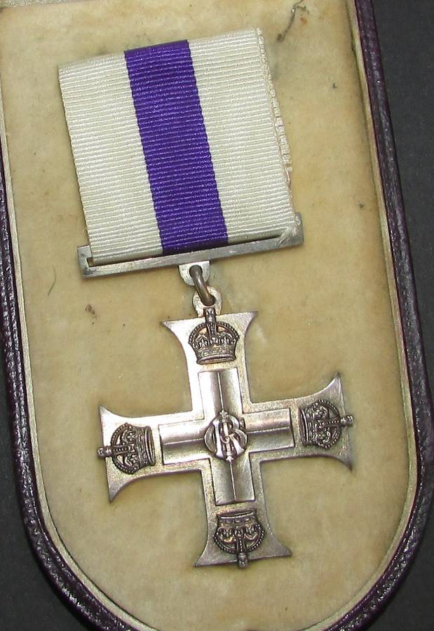 Full Size Military Cross in Case of Issue:Captain W.G.Wood