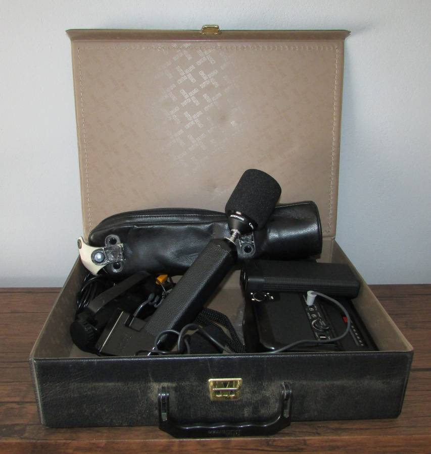 Vintage Canon Canosound 514XL-S Video Camera in Case - Immaculate and Working