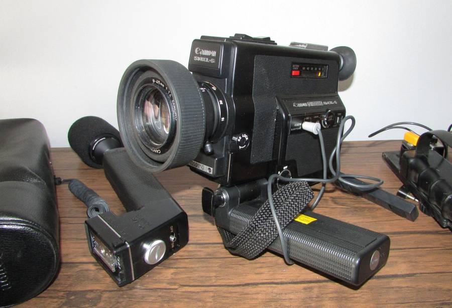 Vintage Canon Canosound 514XL-S Video Camera in Case - Immaculate and Working