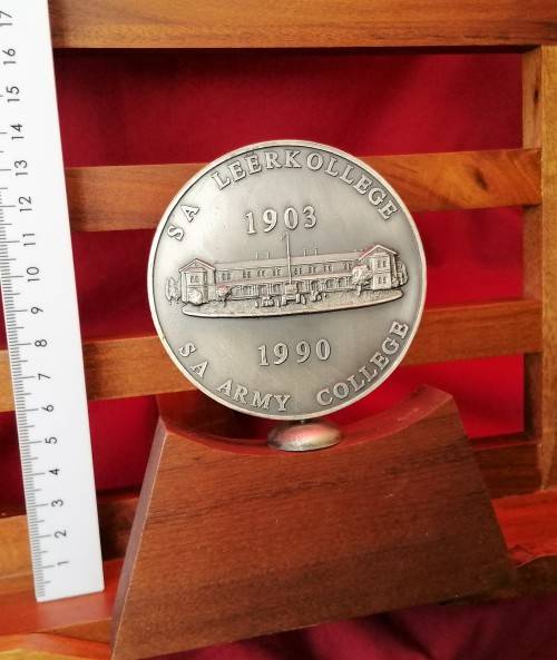 S A Army College Plaque - 1903 - 1990