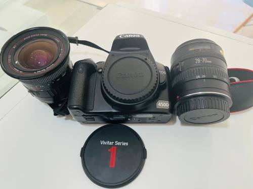 Canon 450D + 3lenses