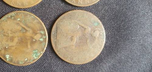 1912,1915,1917,1918 One Penny Coin