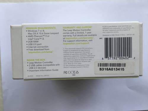 Leap Motion Controller Brand New (Free Shipping)!!!!