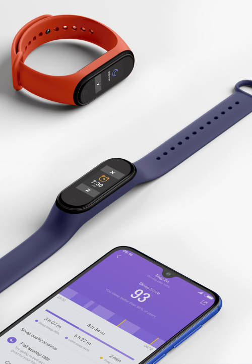 XIAOMI MI FITNESS BAND 4 - Black