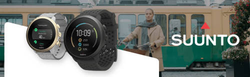 Suunto 3 Fitness Sports Watch - Black