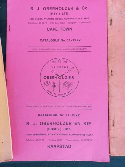 Vintage Watch Maker Repairer tools and books