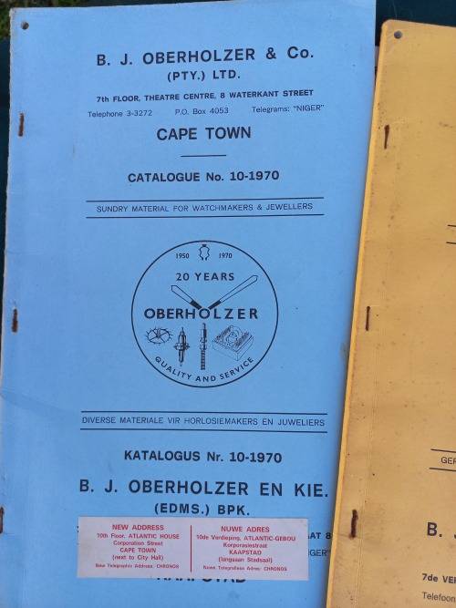 Vintage Watch Maker Repairer tools and books