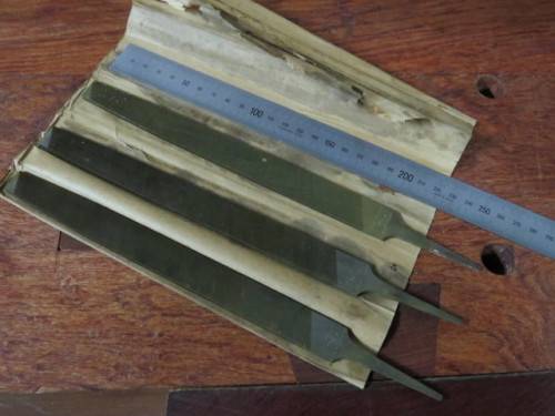 Vintage extremely scarce Kearney and Foot new old stock files 200mm