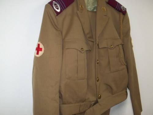 WW2 - SA Redcross AD - 17 Jacket And Pants ? Plus badges And Rank