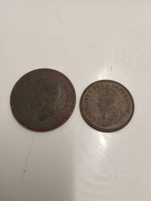 Two Scares Fibre Coins