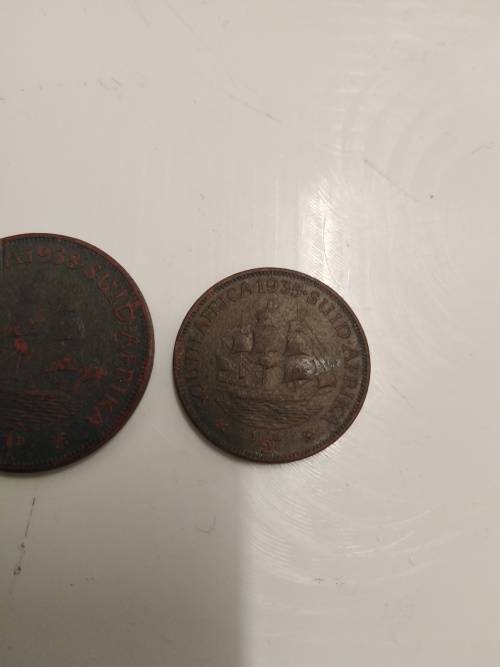 Two Scares Fibre Coins