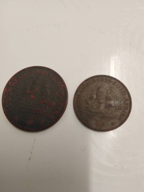 Two Scares Fibre Coins