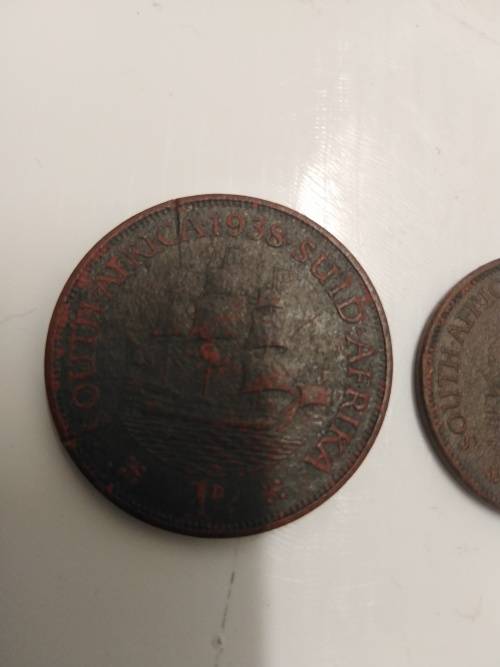 Two Scares Fibre Coins
