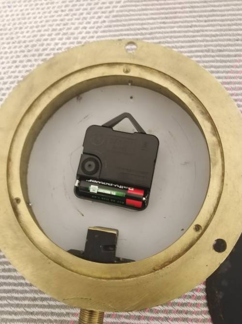 SAR Steam Pressure Gauge Made Into Clock