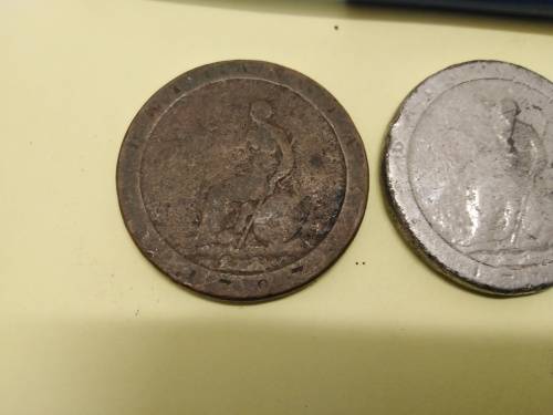 3 x 1797 Cartwheel Coins