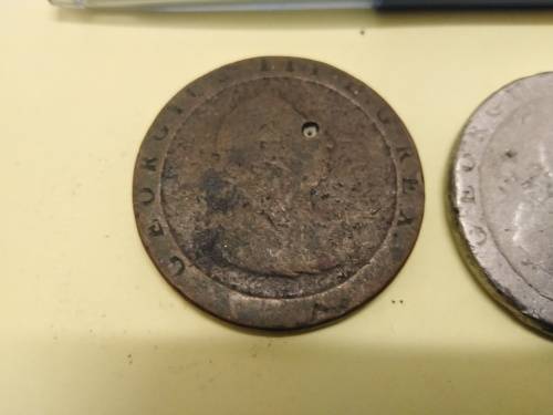 3 x 1797 Cartwheel Coins