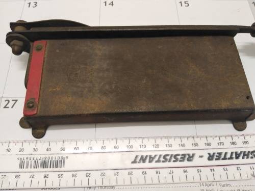 Small Steel Vintage Guillotine