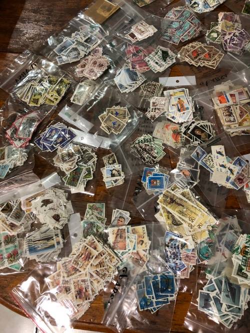 South africa used stamps in packets