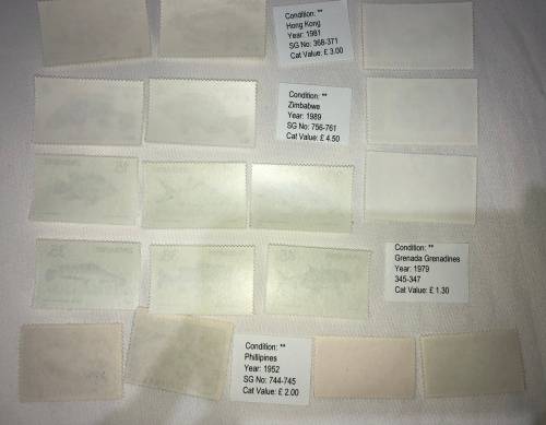 Marine life mint sets 2 lots