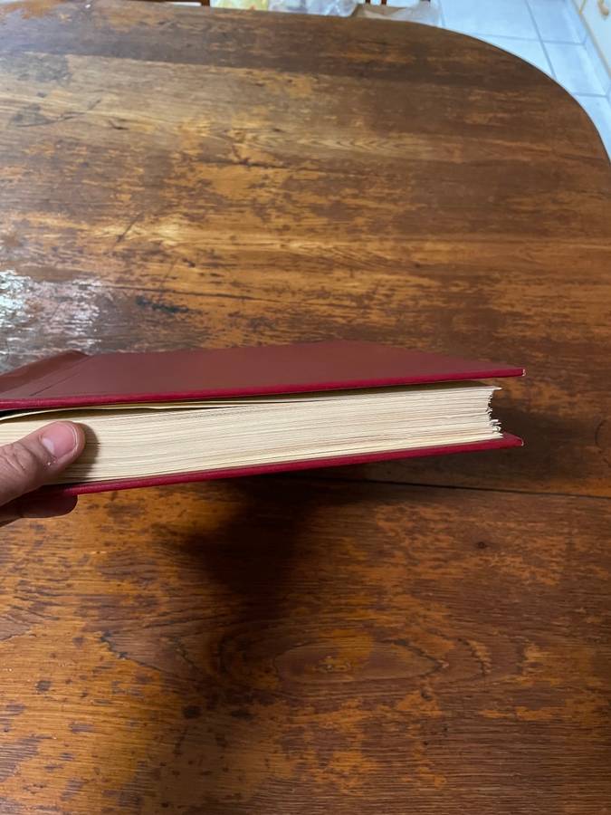 Empty book in very good condition