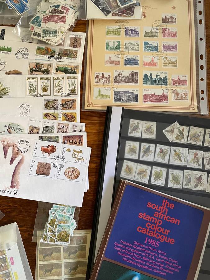 Estate lot stamps, covers - remainders - large lot.