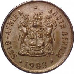 South African 1989 - 1 cent coin