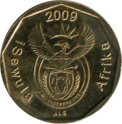 South African 2009 - ten cent coin