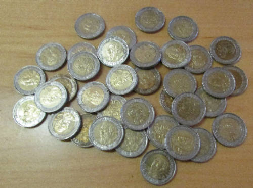 2008 circulated Mandela Birthday, 50 x coins you could get scarce grades, from AU to MS grades