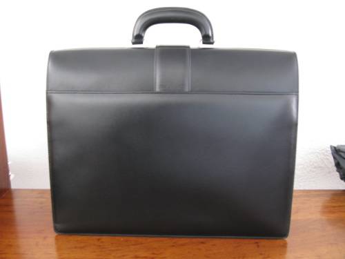 Mont Blanc Single Gusset Framed Briefcase