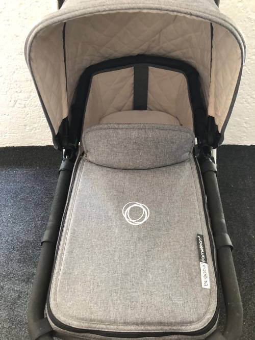 Grey Bugaboo Chameleon 3 With Bassinet, Pram and Maxi Cosi Pebble Plus Car Seat