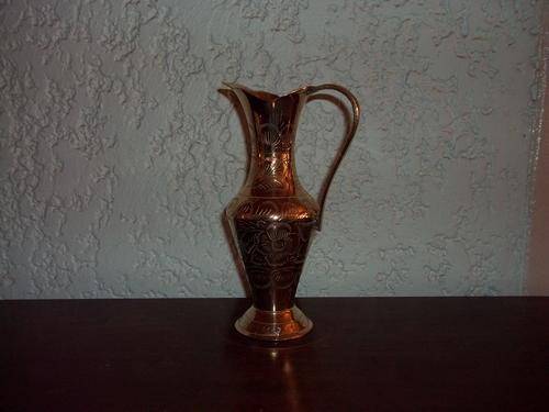 Small  brass pitcher - 18.5 cm high