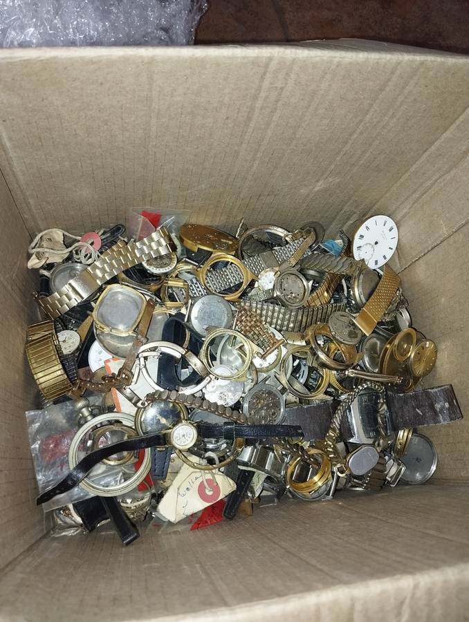 Vintage Watch Parts : Bulk Lot