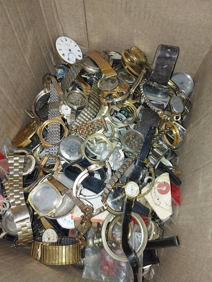 Vintage Watch Parts : Bulk Lot