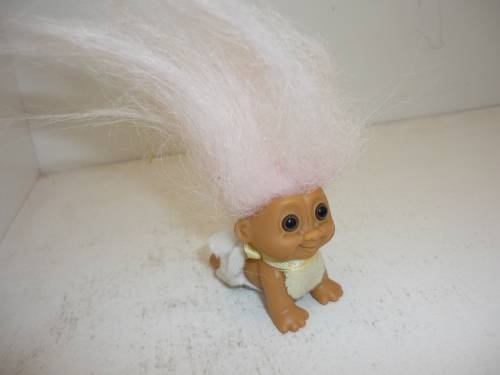 BABY TROLL-LYING DOWN-UNUSUAL-5CM LONG