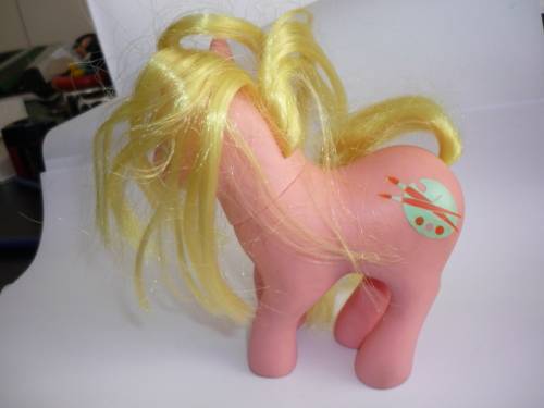 MY LITTLE PONY-G1-PAINTING TIME-EUROPEAN RELEASE