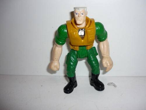 MAJOR CHIP HAZARD-SMALL SOLDIERS-HARD PLASTIC-10CM TALL