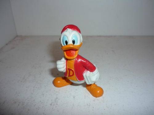 DONALD DUCK-HARD PLASTIC-6CM-SUITABLE FOR CAKE TOPPING